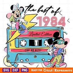 the best of 1984 birthday mickey minnie png