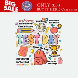 teacher test day you are more than a score svg