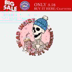 dead inside but its valentine png file