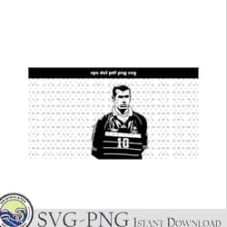 zinedine zidane decal, sticker for car svg files, for cricut design poster, vintage sweatshirt zidane shirt pattern pdf,