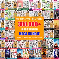 300000 The Ultimate Mega Bundle Svg, Almost Everything Include