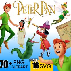 Peter Pan In Neverland Bundle PNG