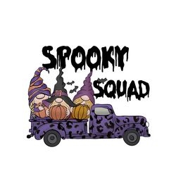 Spooky Squad Gnomes Sublimation