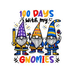 100 Days with My Gnomies PNG