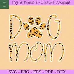 Dog Mom Mother Day SVG TShirt Design