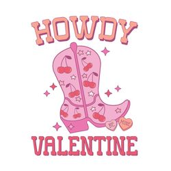 Retro Valentines PNG Sublimation Howdy