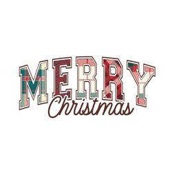 merry christmas plaid png sublimation