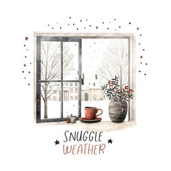cozy christmas winter png sublimation