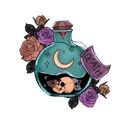 death bottle black magic sublimation