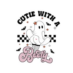 cutie with a booty ghost halloween png