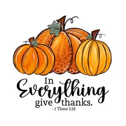 christian fall in everyting give thank