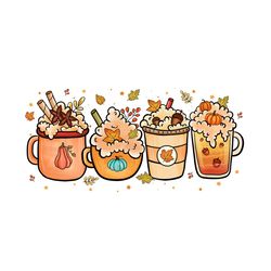 fall coffee pumpkin spice sublimation