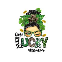 one lucky mama st patrick's day png