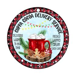 cuppa cocoa delivery service red mugs