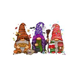 hallothanksmas gnome design png