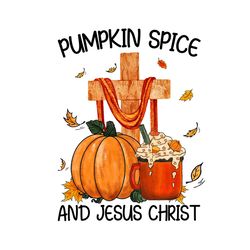 pumpkin spice and jesus christ png