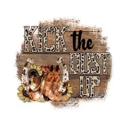 kick the dust up leopard boots png