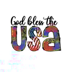 god bless the usa sublimation