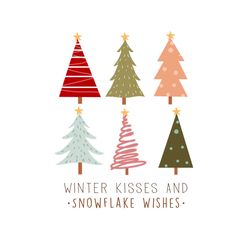 winter kisses and snowflake wishes