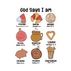 god says i am mexican christmas png