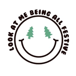 look at me being all festive ,funny chri