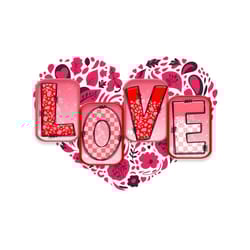 valentine's day love heart vday png