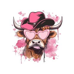 highland cow valentine western country