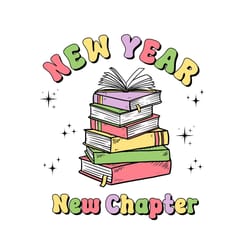 new year new chapter 2024 book lover png