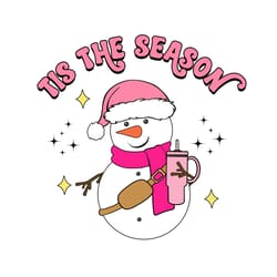 tis the season snowman christmas png