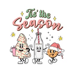 tis the season retro christmas tree png