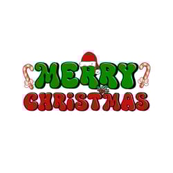 merry christmas retro sublimation png