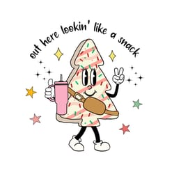 christmas tree cake looking like a snack