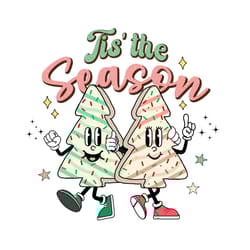 tis the season retro christmas tree png