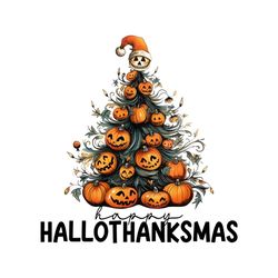 hallothanksmas halloween christmas png