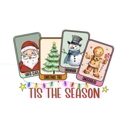 tis the season santa christmas tree png