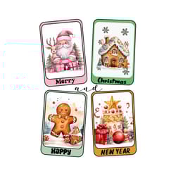 merry christmas and happy new year png