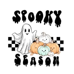 spooky season ghost pumpkin halloween