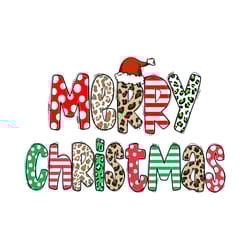 cute merry christmas sublimation png