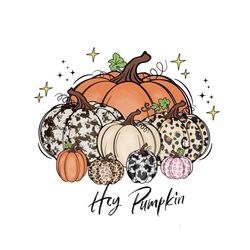hey pumpkin leopard fall thanksgiving