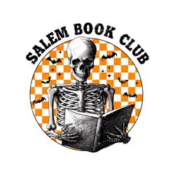 salem book club book lover halloween png