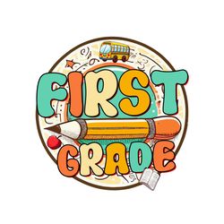 first grade teacher back to school png