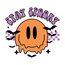 stay spooky, halloween svg, retro svg
