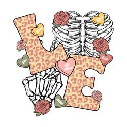 love coffee valentine leopard