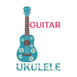 funny ukulele pun 'little guitar'