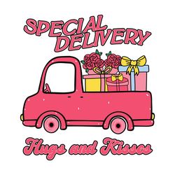 special delivery hugs and kisses svg