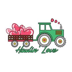 Haulin' Love Farm Valentine