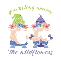 wildflower gnomes svg
