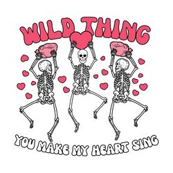 wild thing funny skeleton dancing