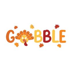 autumn gobble thanksgiving fun