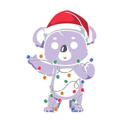 koala christmas fairy lights